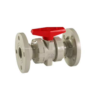 WF - PP-H DIN STD. TU Ball Valve Flange End
