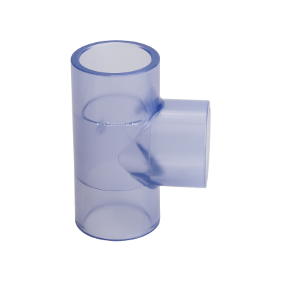 SHCN - Clear UPVC SCH80 Tee