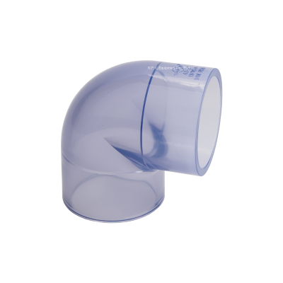 SHCN - Clear UPVC SCH80 Elbow 90°