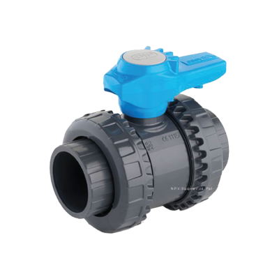 FIP - UPVC SCH80 VEE Easy Fit 2-Way Ball Valve ASTM