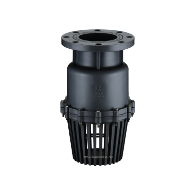 LD - UPVC SCH80 Swing Foot Valve - Flanged End
