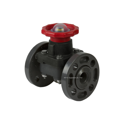 SPEARS - UPVC SCH80 Diaphragm Valve Flange (EPDM) - ASTM