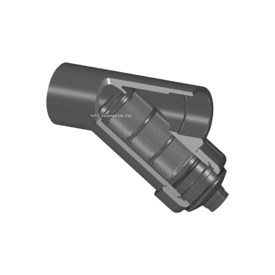 SPEARS - UPVC SCH80 Y-Strainer Socket 8mesh ASTM