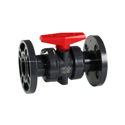 WF - UPVC SCH80 TU Ball Valve Flange End