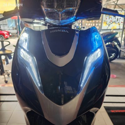 HONDA LEAD ชุดปลั๊กต่อเพิ่มไฟหรี่ในไฟเลี้ยวหน้าตรงรุ่น 4