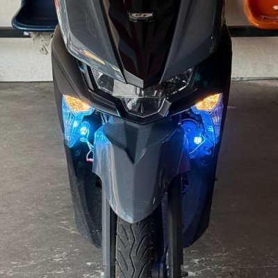 YAMAHA GT125 ชุดต่อไฟหรี่เลี้ยวหน้า พร้อมรีเลย์ไฟเลี้ยวปรับได้ 5