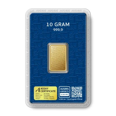 Ausiris Gold 99.99 10  gram
