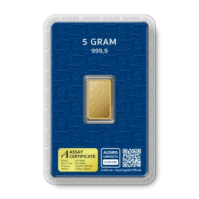 Ausiris Gold 99.99 5  gram