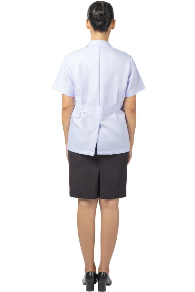 เสื้อกาวน์ตัวสั้น แขนสั้น DMP เสื้อกาวน์ตัวสั้น แขนสั้น DMP