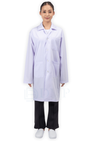 เสื้อกาวน์คอฮาวาย ตัวยาว แขนยาว1