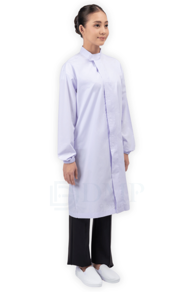 เสื้อกาวน์คอจีน ตัวยาว แขนยาว3