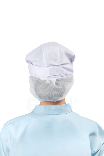 หมวกติดเน็ต ผ้าตาข่ายถี่2