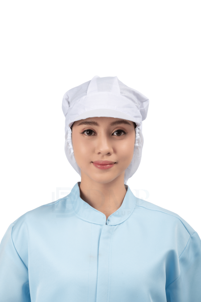 หมวกติดเน็ต ผ้าตาข่ายถี่3