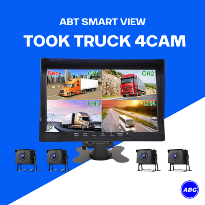 ABT SMART VIEW TOOK TRUCK 4CAM กล้องบันทึกภาพ 4มุม พร้อมจอ