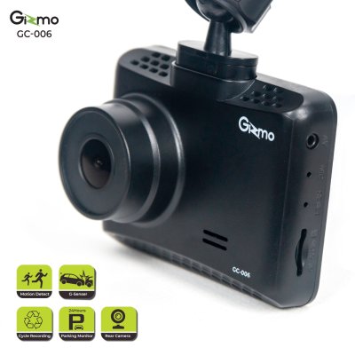 Gizmo กล้องติดรถยนต์ ภาพชัดระดับ Full HD หน้าจอ 2.5 นิ้ว เมนูภาษาไทย รุ่น GC-006