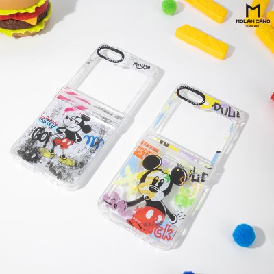 เคส Molan Cano Z Flip 6 ลาย Mickey Mouse ขอบใส