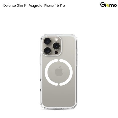 Gizmo Case Defense Slim Fit Magsafe iPhone 16/16+/16pro/16Pro max เคสใส เคสชาร์จได้ กันรอยขีดข่วน กันกระแทก ซีรีย์ 16