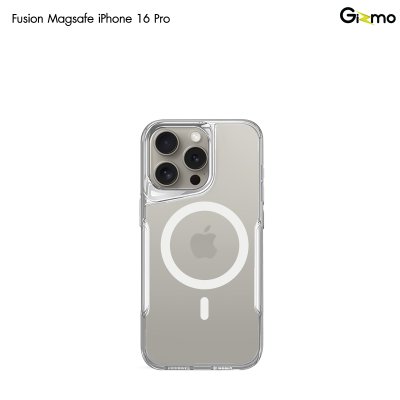 Gizmo Case Fusion Magsafe iPhone 16/16+/16pro/16Pro max เคสใส เคสชาร์จได้ กันรอยขีดข่วน กันกระแทก ซีรีย์ 16