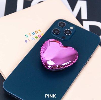 Gizmo แหวนจับมือถือGriptok รูปหัวใจหลากสี