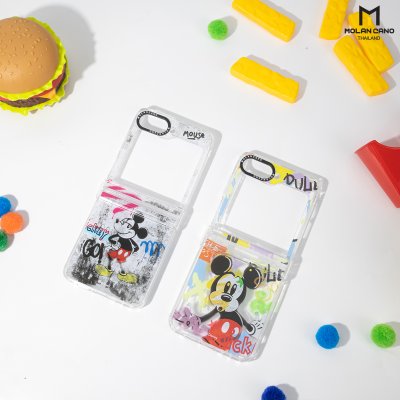 เคส Molan Cano Z Flip 6 ลาย Mickey Mouse ขอบใส