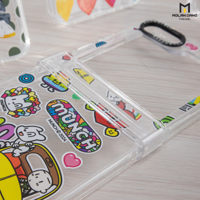 เคส Molan Cano Z Flip 6 ใสพิมพ์ลายสวย กันฝุ่น กันกระแทก