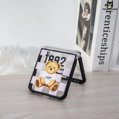 เคส Molan Cano Z Flip 6 ขอบดำ กันกระแทก 4 มุม ตาข่ายกันฝุ่น