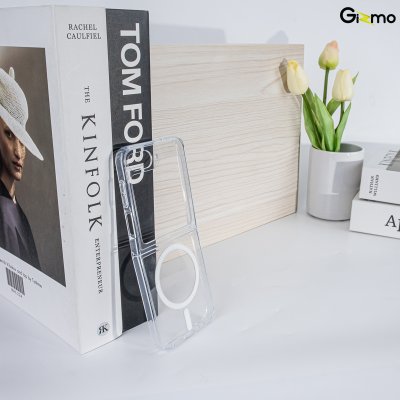 เคสใส Gizmo Z Flip 6 มี MagSafe กันกระแทก ไม่เหลือง