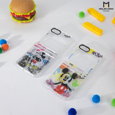 เคส Molan Cano Z Flip 6 ลาย Mickey Mouse ขอบใส