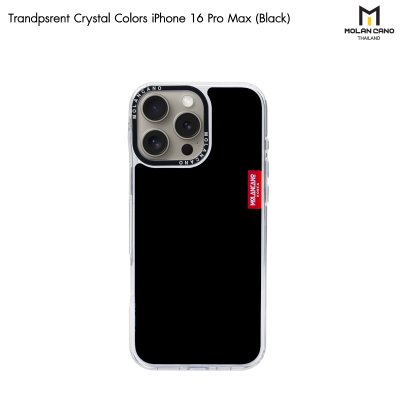 Molan Cano Tranparent Crystal Color กันรอยขีดข่วน กันกระแทก for iPhone 16/16+/16pro/16Pro max