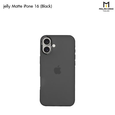 MOLAN CANO Jelly Matte รุ่น iPhone 16/16Plus/16pro/16promax เคสนิ่ม เนื้อสัมผัสแมท สำหรับไอโฟน กันรอยขีดข่วน