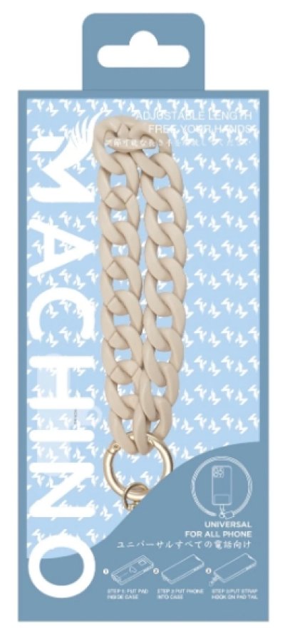 MACHINO สายคล้องมือ Universal Hand Wrist Strap Metal+Acrylic (MC-SH03)