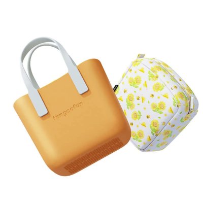 Fungoofun Shopping Bag กระเป๋าถืออเนกประสงค์ 3 มิติ กันน้ํา รุ่น G518