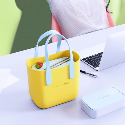 Fungoofun Shopping Bag กระเป๋าถืออเนกประสงค์ 3 มิติ กันน้ํา รุ่น G518