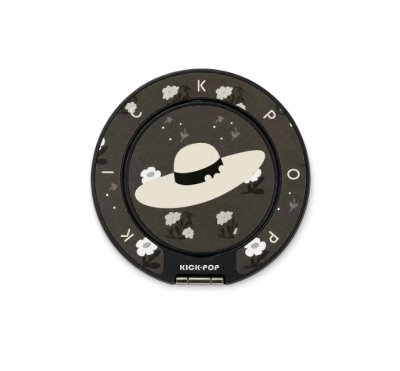 Kickpop Ring Kickstand Modern แหวนแม่เหล็กติดมือถือพร้อมกระจกเงาและขาตั้ง MagSafe