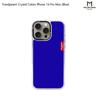 Molan Cano Tranparent Crystal Color กันรอยขีดข่วน กันกระแทก for iPhone 16/16+/16pro/16Pro max