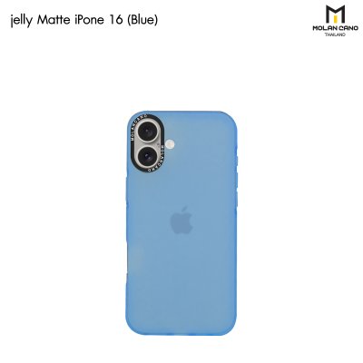 MOLAN CANO Jelly Matte รุ่น iPhone 16/16Plus/16pro/16promax เคสนิ่ม เนื้อสัมผัสแมท สำหรับไอโฟน กันรอยขีดข่วน