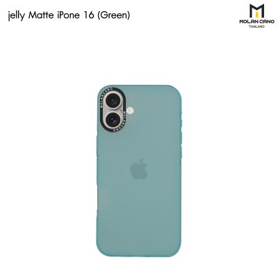 MOLAN CANO Jelly Matte รุ่น iPhone 16/16Plus/16pro/16promax เคสนิ่ม เนื้อสัมผัสแมท สำหรับไอโฟน กันรอยขีดข่วน