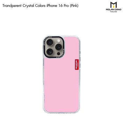 Molan Cano Tranparent Crystal Color กันรอยขีดข่วน กันกระแทก for iPhone 16/16+/16pro/16Pro max