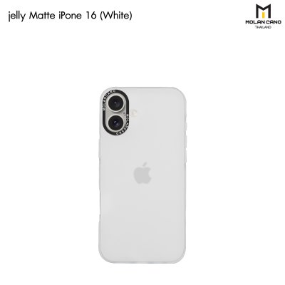 MOLAN CANO Jelly Matte รุ่น iPhone 16/16Plus/16pro/16promax เคสนิ่ม เนื้อสัมผัสแมท สำหรับไอโฟน กันรอยขีดข่วน