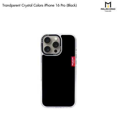 Molan Cano Tranparent Crystal Color กันรอยขีดข่วน กันกระแทก for iPhone 16/16+/16pro/16Pro max