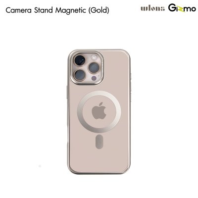 Wlons Camera Stand Magnetic magsafe iPhone เคสใส กรอบล้อมกล้องมีขาตั้ง สำหรับไอโฟน 16promax