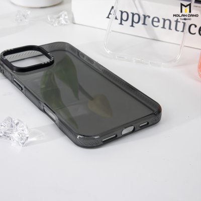 MOLAN CANO Jelly รุ่น iPhone 16/16 Plus/16pro/16promax เคสนิ่ม เนื้อใสเจลลี่ สำหรับไอโฟน กันรอยขีดข่วน