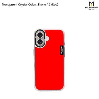 Molan Cano Tranparent Crystal Color กันรอยขีดข่วน กันกระแทก for iPhone 16/16+/16pro/16Pro max