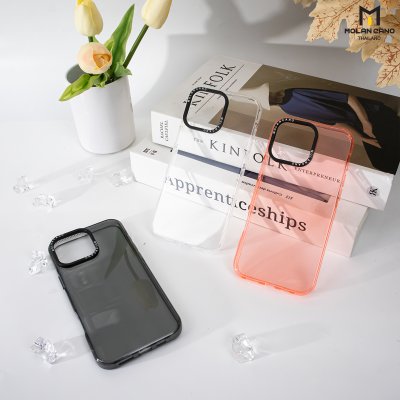 MOLAN CANO Jelly รุ่น iPhone 16/16 Plus/16pro/16promax เคสนิ่ม เนื้อใสเจลลี่ สำหรับไอโฟน กันรอยขีดข่วน