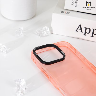 MOLAN CANO Jelly รุ่น iPhone 16/16 Plus/16pro/16promax เคสนิ่ม เนื้อใสเจลลี่ สำหรับไอโฟน กันรอยขีดข่วน