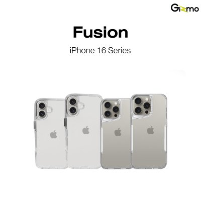 Gizmo Case Fusion iPhone 16/16+/16pro/16Pro max เคสใส กันรอยขีดข่วน กันกระแทก ซีรีย์ 16