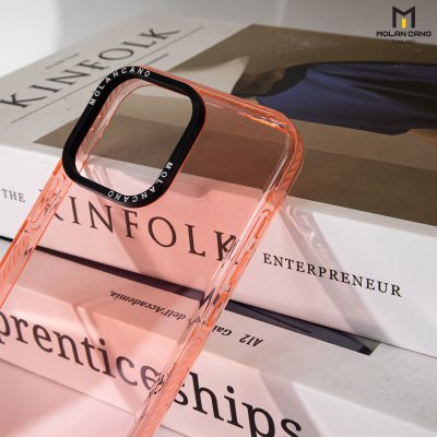 MOLAN CANO Jelly รุ่น iPhone 16/16 Plus/16pro/16promax เคสนิ่ม เนื้อใสเจลลี่ สำหรับไอโฟน กันรอยขีดข่วน
