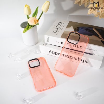 MOLAN CANO Jelly รุ่น iPhone 16/16 Plus/16pro/16promax เคสนิ่ม เนื้อใสเจลลี่ สำหรับไอโฟน กันรอยขีดข่วน