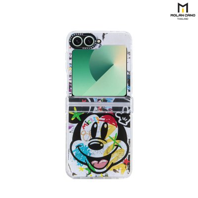 เคส Molan Cano Z Flip 6 ลาย Mickey Mouse ขอบใส