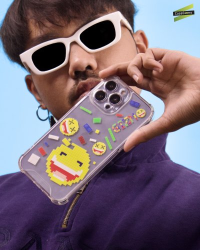 Gizmo เคสไอโฟน13 ซีรีย์ ไอโฟน14 ซีรีย์ เคสใส ยกขอบกันกระแทก รุ่น Strong-X สกรีนลายสตรีท